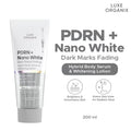 Luxe Organix PDRN + Nano White Dark Marks Fading Hybrid Body Serum & Whitening Lotion