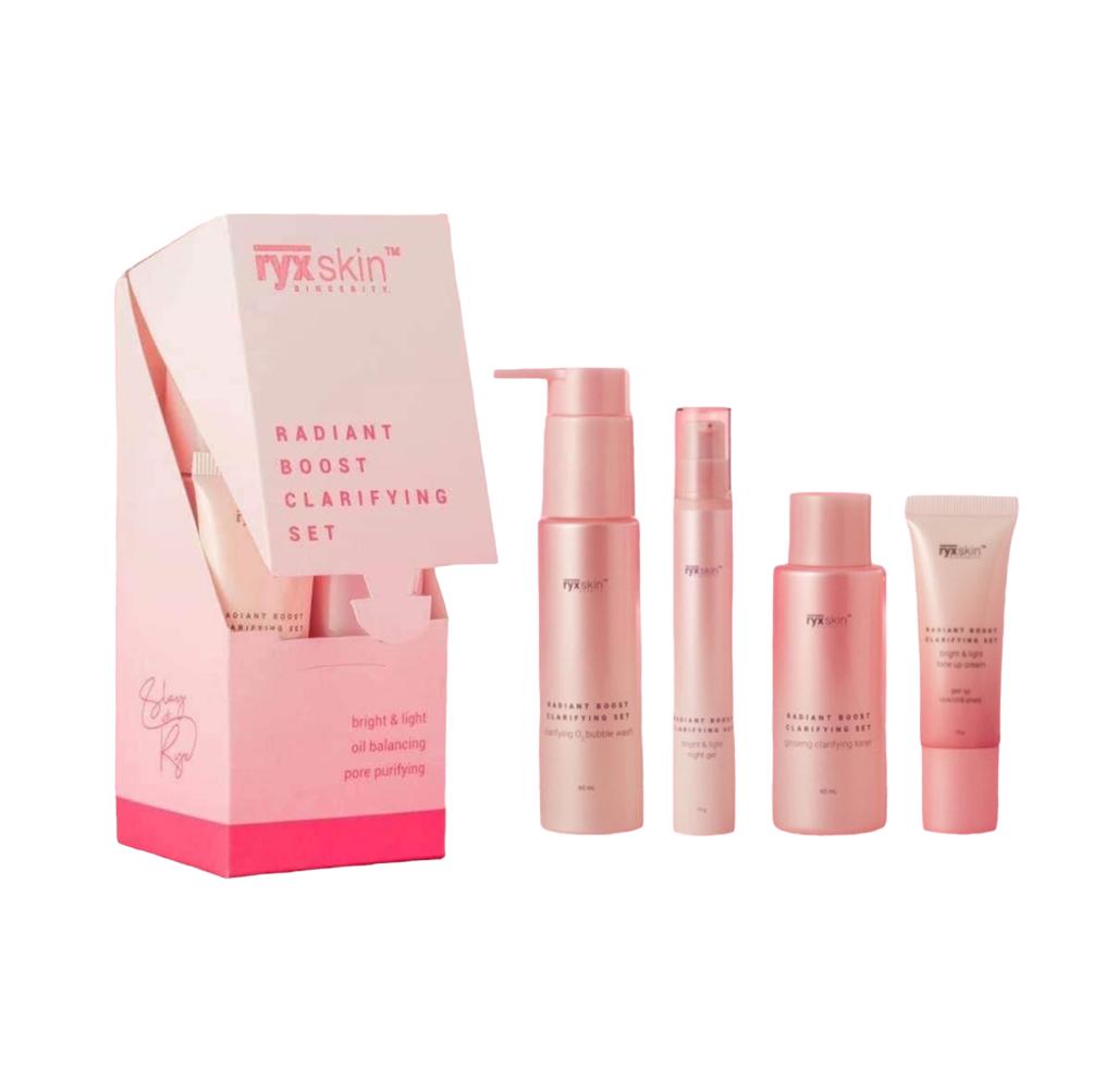 RYX Skin Radiant Boost Clarifying Set – 4-Piece Set