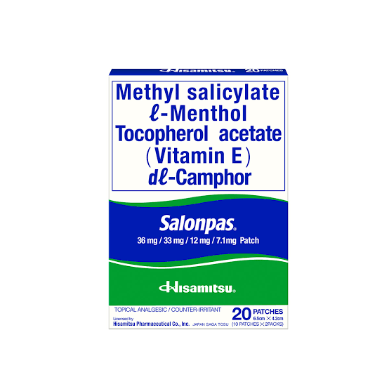 Salonpas bodypatch 20's