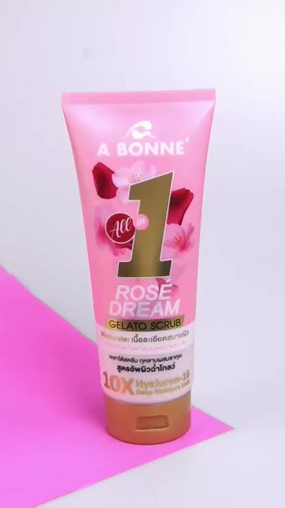 A bonne Rose Dream Gelato scrub