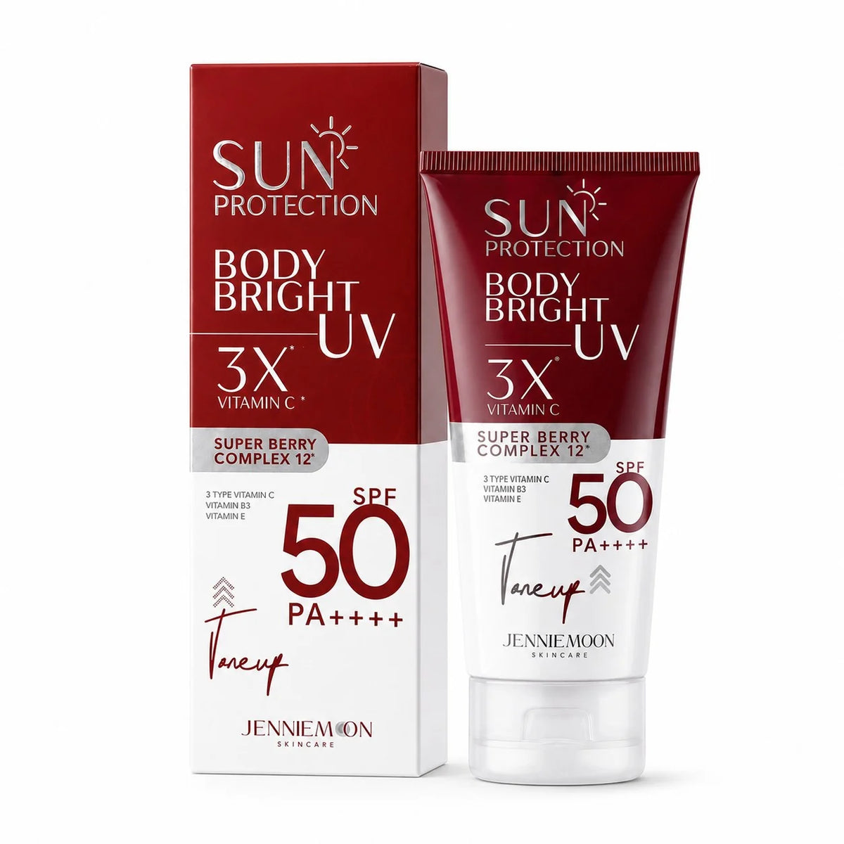 Jennie Moon Sun Protection Body Bright UV 3X Vitamin C SPF50 PA++++ 100g